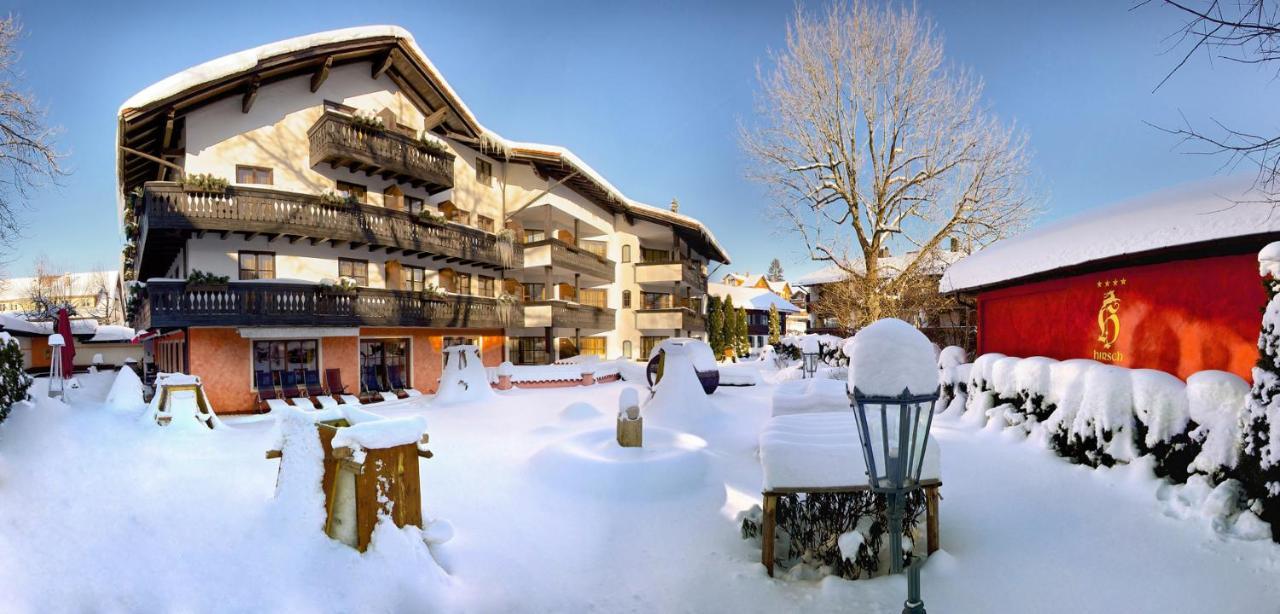 Hotel Hirsch Оберщауфен Екстериор снимка