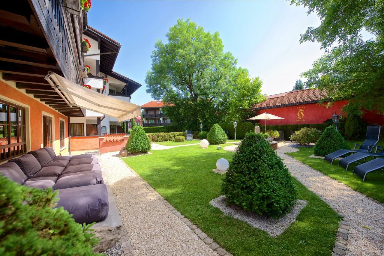 Hotel Hirsch Оберщауфен Екстериор снимка