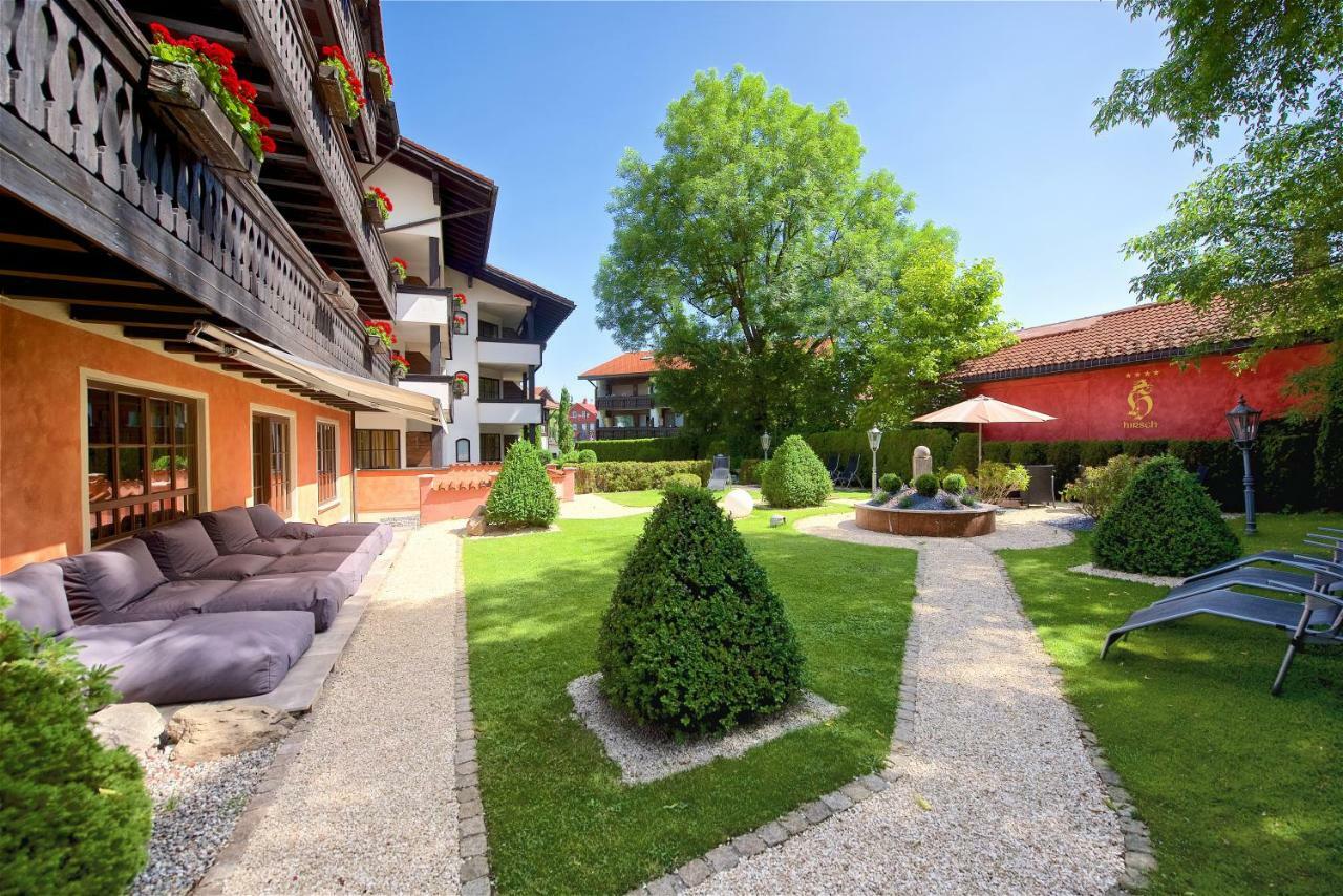 Hotel Hirsch Оберщауфен Екстериор снимка
